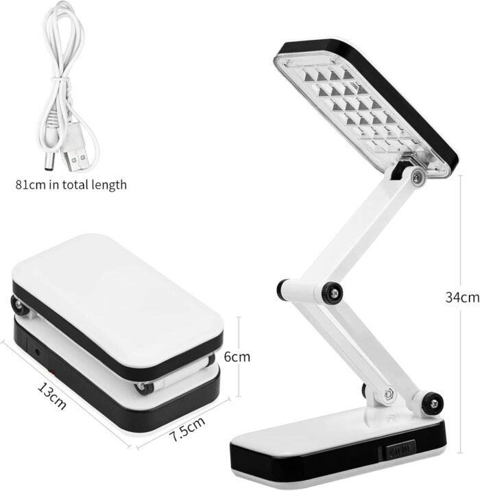 DP LED Rechargeable Desk Lamp